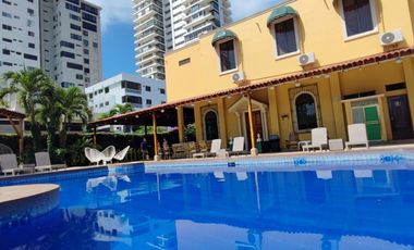 N13 - Hotel en Venta en Salinas Chipipe 25 habitaciones a una cuadra del mar