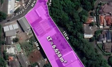 Gudang dijual di RW 03, Pisangan, Ciputat Timur, Tangerang Selatan, Banten