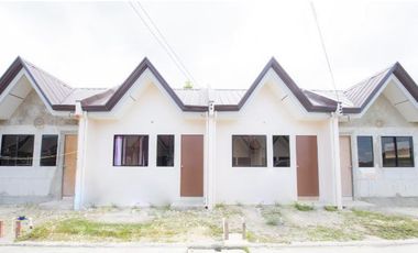 For Sale Ready for Occupancy One Storey Townhouse in Maribago, Lapu-lapu City, Cebu