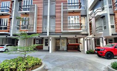 3 Storey Townhouse for sale in Congressional Quezon City Near Commonwealth located in a gated subdivision. near Cherry Foodorama