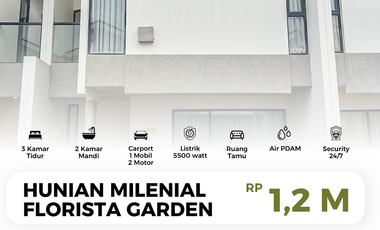 Townhouse Baru Bernuansa Staycation di Kota Palembang Dekat LRT Punti Kayu, JM Sukarami