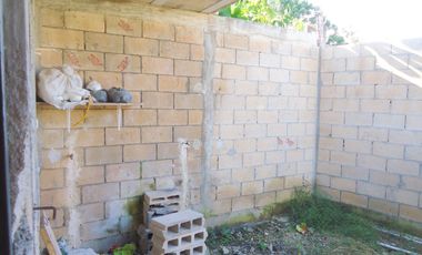 Se Vende Casa  en Cancun en Obra Gris en Colonia el Milagro