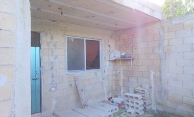 Se Vende Casa  en Cancun en Obra Gris en Colonia el Milagro