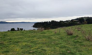 4 hectáreas, deslinda con MAR, Isla Lemuy, Puqueldón, Chiloé