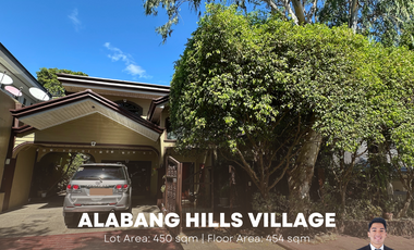 For sale! Well maintained House and lot in Alabang Hills Village 60M