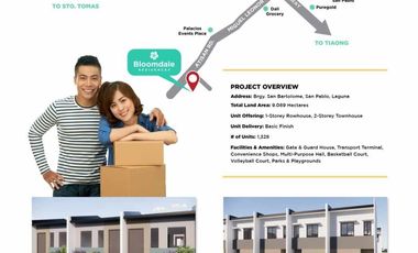 Bloomdale Residences: An Affordable Haven in San Pablo, Laguna will Soon to Rise