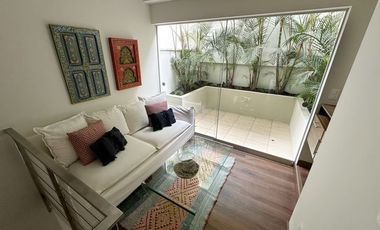 DEPARTAMENTO EN ALQUILER EN SAN ISIDRO DUPLEX CON TERRAZA CERCA A PARQUES