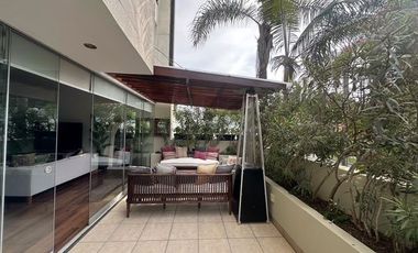 DEPARTAMENTO EN ALQUILER EN SAN ISIDRO DUPLEX CON TERRAZA CERCA A PARQUES