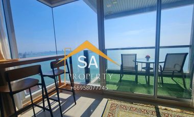 Excellent Direct Sea view highest floor Luxury Condo ,The Palm Wongamat Beach