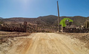 Parcelas  con agua de riego y electricidad lista para instalar. Sector La Calera, Valle del Elqui. Desde $29 millones