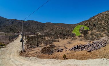 Parcelas  con agua de riego y electricidad lista para instalar. Sector La Calera, Valle del Elqui. Desde $29 millones