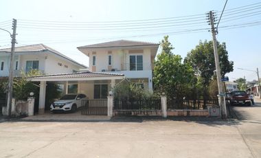 A 2 Level, 3 BRM, 3 BTH Home On Corner Block For Sale in Sittarom Village, Udon Thani, Thailand
