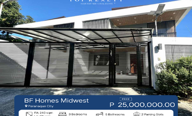 BF Homes Midwest | 2 Storey House for sale in Paranaque City, Interior-decorated, Brand New & Light-looking!