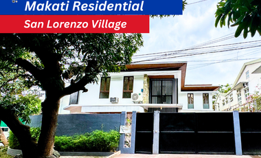 For Lease Makati House in San Lorenzo Village: Exclusive Residential Lease