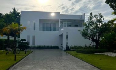 Charming modern pool villa 4-bedrooms surrounded by green lush natural for sale in Na Yong, Trang.