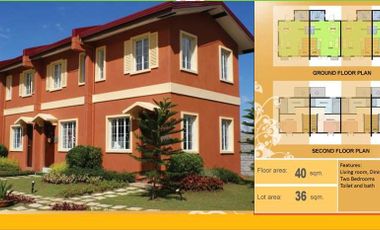 SALE🎋FIT HOMES-FA40sqm 2-BEDROOM🎋2-STRY REANA TH IN LESSANDRA HEIGHTS BACOOR🎋PAY ONLY 5% MONTHLY DP
