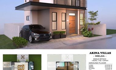 Bacolod House For Sale at Akina Villas Imelda Model 3 Unit