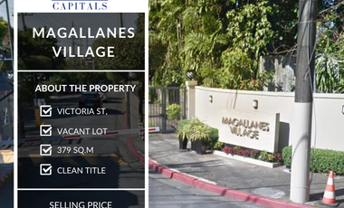 Vacant Lot in Magallanes Village For Sale!