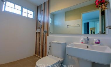 For Sale / Rent Townhouse Indy 2 Bangna Km.7 The house is close to the garden, good society, good neighbors.
