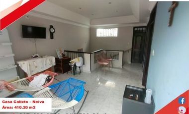 SE VENDE ESPECTACULAR  CASA COMERCIAL BARRIO CALIXTO - NEIVA (HUILA-COL)