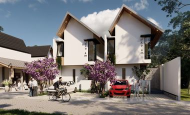 Rumah V Desain Jepang, Baru 2 LANTAI, Murah Mewah, Japan Strategis di Kota Cimahi Utara, Jual Dijual
