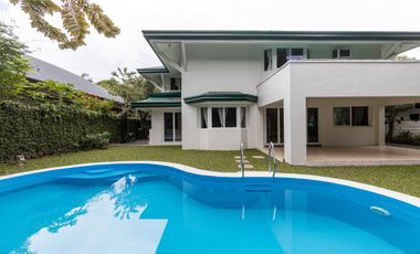 4-Bedroom House with Swimming Pool For Rent in Ayala Alabang Village