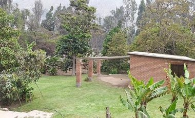 VENTA DE TERRENO CHOSICA CASAHUERTA LA RONDA
