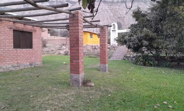 VENTA DE TERRENO CHOSICA CASAHUERTA LA RONDA