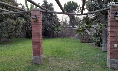 VENTA DE TERRENO CHOSICA CASAHUERTA LA RONDA