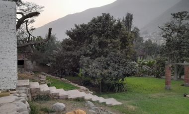 VENTA DE TERRENO CHOSICA CASAHUERTA LA RONDA