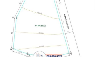 AMPLIO TERRENO DE VENTA, Sector Lazareto T417