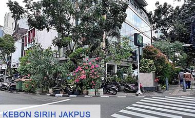 Gedung Perkantoran Komersial 4 Lt Dijual Di Kebon SIrih Sabang Menteng Jakarta Pusat