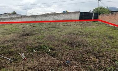 TERRENO DE VENTA EN CUMBAYA