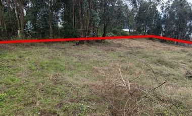 TERRENO DE VENTA EN CUMBAYA