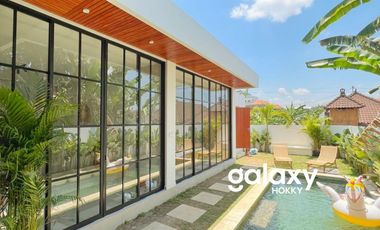 DIJUAL VILLA MINIMALIST MERAK KEDIRI TABANAN, BALI