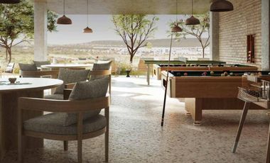 Apartamento con jardín, bodega y terraza privada, Gimnasio, Alberca techada,  La Vista, venta, Queretaro.