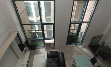 For Lease : 1-Bedroom Affordable Semi Furnished Loft Type Condo Unit at Eastwood Le Grand QC