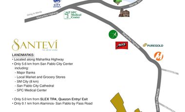 Stunningly Elegant Complete Finish Ready For Occupancy House Unit @ Santevi Residences San Pablo Along Maharlika Hiway