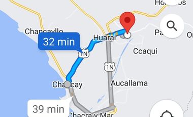 VENDO TERRENO AGRICOLA A 13 minutos del centro de Huaral y 35m del MegaPuerto de Chancay