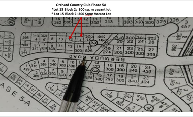 Vacant Lot in Orchard Country Club, Dasmariñas, Cavite