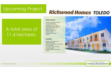 Affordable 2 Storey In-House Financing Townhouses in Toledo City, Cebu