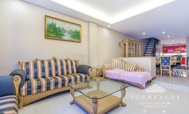 San Miguel Village | Fully Furnished Three Bedrooms 3BR Corner House and Lot for Sale in Kalayaan Ave. Makati City Nr. Greenbelt, Glorietta Mall, Makati Medical Center