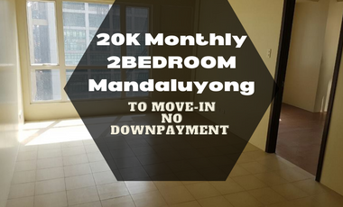 Lipat Nextyear 20K Monthly NO DOWNPAYMENT, No hustle, No Bank approval RENT TO OWN CONDO MANDALUYONG