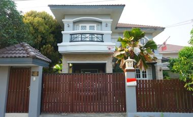 For rent, 4 bedroom detached house, Chaiyaphruek, Bang Bua Thong, fully furnished.