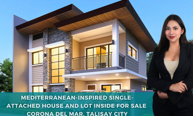 Mediterranean-Inspired Single-Attached House and Lot in Talisay, Cebu