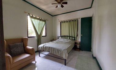 For Rent Gated House and Lot with big parking, garden and masters BR at the ground floor