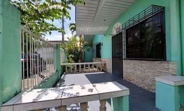 For Rent Gated House and Lot with big parking, garden and masters BR at the ground floor