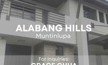 Alabang Hills Village 5BR House and Lot for Sale, Muntinlupa