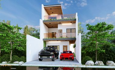 🟥Modern Minimalist Single Attached 4 Bedroom with view deck🟥