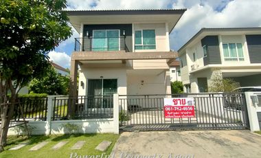 2 storey detached house for sale, Main Road, Centro Village, Rama 9 - Motorway Rural Development 3, Lat Krabang, near Suvarnabhumi Airport